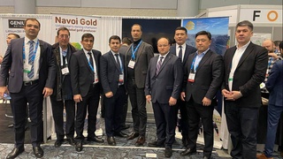 Навоийский комбинат презентовал стенд на важнейшей мировой площадке горнорудных компаний и проектов