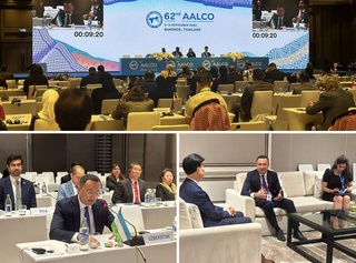 For the first time, the delegation of the Ministry of Foreign Affairs of Uzbekistan participates in the annual conference of the Asian-African Legal Consultative Organization