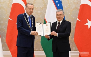 Президент Турции: Для меня огромная честь и гордость получить награду с именем Имама Бухари