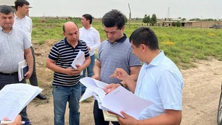 Янги ташкил этилган Кўкдала туманидаги мактаблар ўрганилмоқда