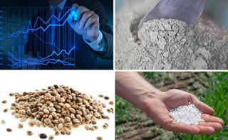 На Узбекской республиканской товарно-сырьевой бирже снизились цены на цемент, технические семена и карбамид