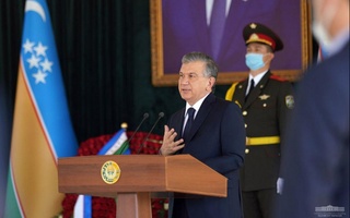President: Musa Erniyazov was a heroic leader of a heroic people