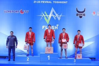 Жанговар самбо бўйича ўтказилган Ўзбекистон чемпионатида Самарқанд вилояти ИИБ ходимлари муносиб иштирок этди