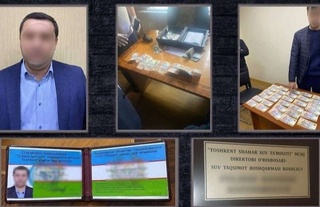 «Тошкент шаҳар сув таъминоти» директори ўринбосари 3 млн сўм пора олаётганда ушланди