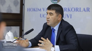 Наманган вилояти ҳокими ҳар чоршанба тадбиркорларни тинглаяпти