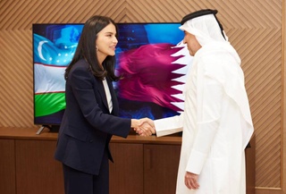 Саида Мирзиёева встретилась с Послом Катара в Узбекистане