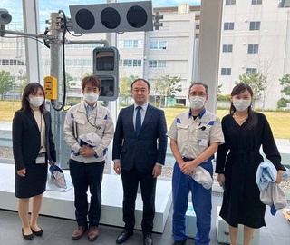 В Токио обсуждены вопросы сотрудничества с ведущим японский производителем систем управления транспортными средствами и дорогами