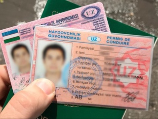 Байрам кунлари ҳам эски ҳайдовчилик гувоҳномасини янги намунага алмаштириш мумкин