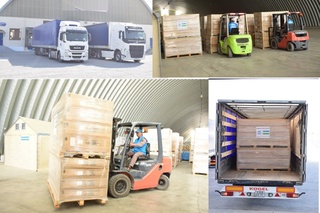 Suv toshqinidan jabrlangan Pokiston aholisi uchun insonparvarlik yordami yuki joʻnatildi