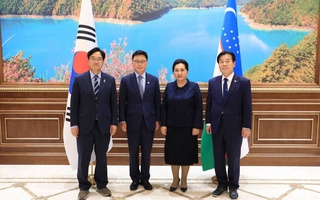 The Chairman of the Senate of the Oliy Majlis received the delegation of the National Assembly of the Republic of Korea