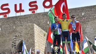 Наш велогонщик Акром Суннатов стал призером многодневки в Азербайджане