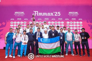 Паҳлавонони юнону румии Ӯзбекистон дар чемпионати Осиё мақоми дувумро ба даст оварданд