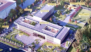 Қарши шаҳрида бунёд этилаётган Президент мактабининг қурилиш ишларининг 60 фоизи якунланди