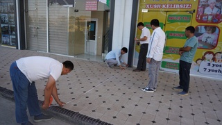 Zangiotada 24/7 soat faoliyat yurituvchi koʻcha tashkil qilinmoqda