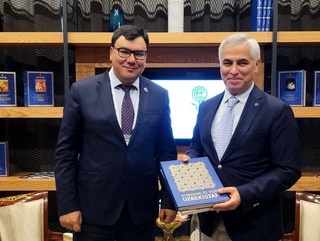 Состоялась встреча с Генеральным секретарем Организации экономического сотрудничества Хусравом Назири