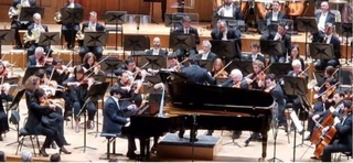 The Uzbek pianist performed in the famous concert hall of the Fine Arts Center in Brussels