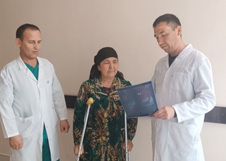 Qashqadaryoda ilk bor tizza boʻgʻimini endoprotezlash amaliyoti oʻtkazildi