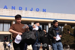 Әндижан аэропорты турақлы рейслерди қайта тикледи