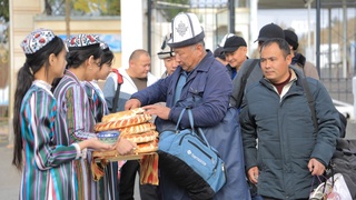 Qirg'iziston delegatsiyasi kutib olindi