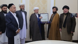 Muftiy hazratlari Afgʻoniston delegatsiyasini qabul qildi