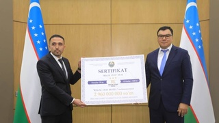 Руководству трех гостиниц в Ташкенте вручены сертификаты на субсидии