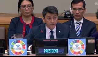 Узбекистан председательствовал на заседании высокого уровня Генеральной Ассамблеи ООН по борьбе с туберкулезом