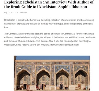 Ўзбекистон аёллар учун ҳам, якка саёҳатчилар учун ҳам жуда хавфсиз бўлган сайёҳлик йўналишидир