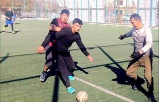 Насос станциялары хызметкерлери өз-ара күш сынасты