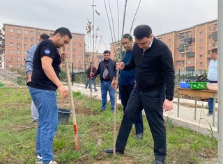 "Humo"da bogʻ barpo etildi