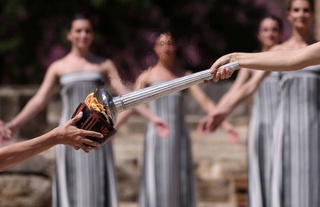 Париж-2024 ёзги Олимпия ўйинлари учун машъала ёқилди