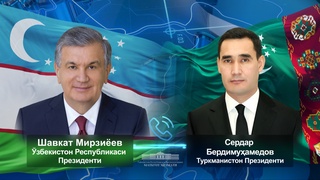 Шавкат Мирзияев пен Сердар Бердімұхамедов телефон арқылы сөйлесті