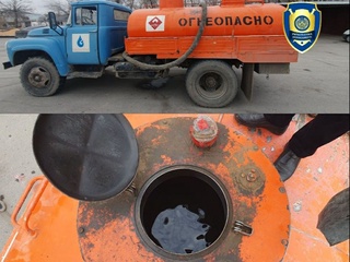 Navoiyda Ai-80 benzinni qoʻlda sotish uchun olib ketayotgan “Zil” qoʻlga olindi