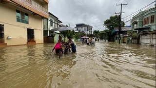 После землетрясения – потоп. На Мьянму обрушился новый удар стихии