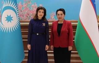 Сенат Раиси Туркий маданият ва мерос халқаро фонди президенти билан учрашди