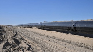 Завершается строительство 3-й линии водовода «Амударья-Зарафшан»