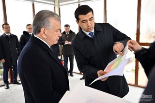 President visits Jizzakh region