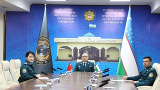 Представители Академии МВД Узбекистана приняли участие в XIII Международном полицейском форуме