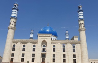 Самарқанд вилоятидаги энг катта масжид қурилди