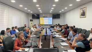 В АО «НГМК» состоялась встреча с представителями международной компании