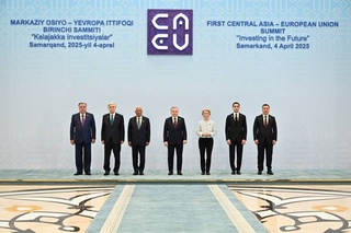 Өзбекстан Президенти Орайлық Азия ҳәм Европа Аўқамы бирге ислесиўин беккемлеў бойынша жаңа басламаларды алға қойды