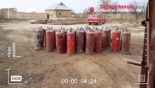 Ikki viloyatda suyultirilgan gaz taʼminotidagi noqonuniy “bunker“lar fosh boʻldi