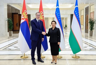 Сенатта Сербия Президенти менен ушырасыў болып өтти