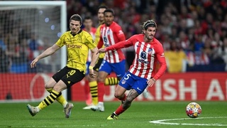 «Атлетико» побеждает «Боруссию» в Мадриде