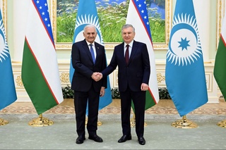 Өзбекстан Президенти Түркий мәмлекетлер шөлкеми Ақсақаллар кеңесиниң баслығын қабыллады