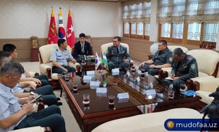 Делегация Министерства обороны Республики Узбекистан посетила Республику Корея