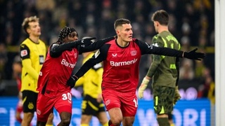 «Байер» обыграл в Дортмунде «Боруссию» и показал желание сохранить титул сильнейшего в бундеслиге