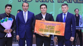 Наманган облыстық филармониясы 1-орында және 400 миллион сум ақшалай сыйлықпен марапатталды