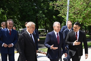 Президент Ұлттық эстрада институтында болды