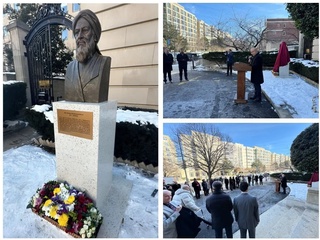 АҚШ-тың астанасында Әбу Райхан Берунидің мүсіні ашылды