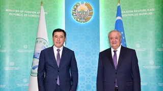 Абдулазиз Камилов встретился с Генеральным секретарем ШОС